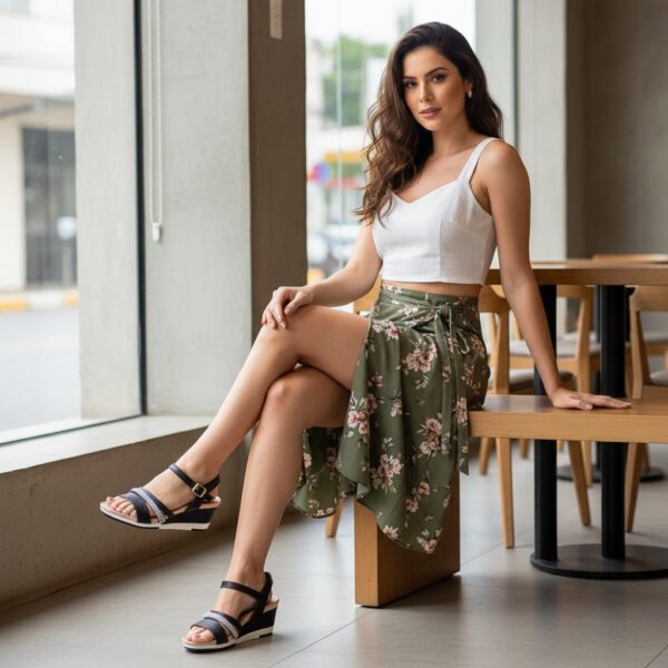 Sandália Feminina Modare Anabela Preto 7123.147.28289.79854