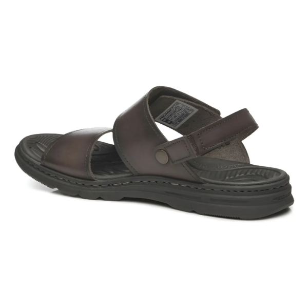 Sandália Masculina Pegada em Couro Marrom 131288-02