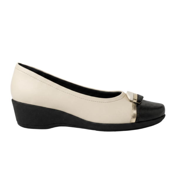 Sapatilha Feminina Piccadilly Anabela Off-white 143261