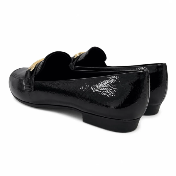 Mocassim Feminino Piccadilly Vernizado Preto 250287