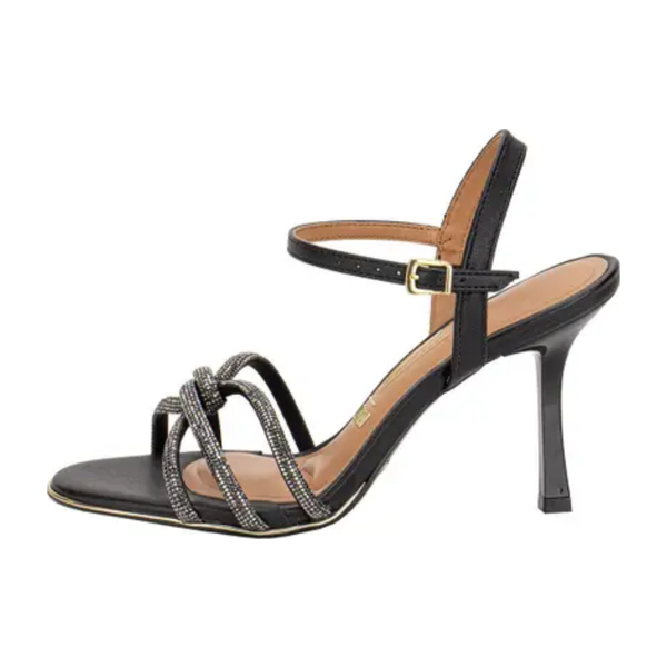 Sandália Feminina Vizzano Salto Taça Preto 6552.103.30100.103698