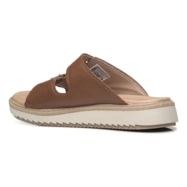 Tamanco Pegada Feminino em Couro Terracota 233662-03