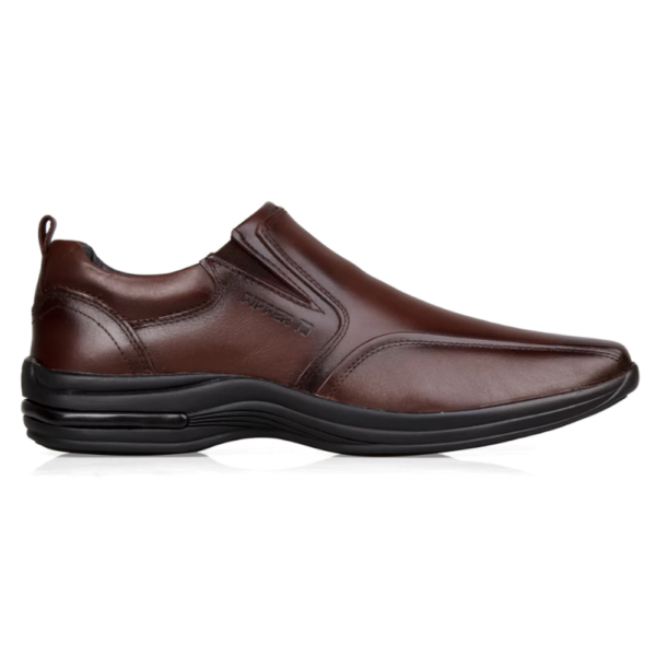 Sapato Masculino Social Pipper em Couro Café 53106PC