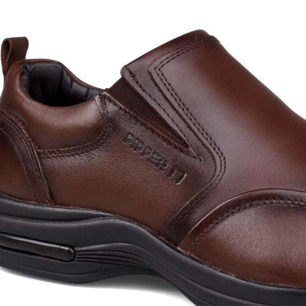 Sapato Masculino Social Pipper em Couro Café 53106PC