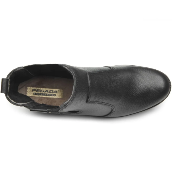 Bota Pegada Feminina em Couro Preto 282003-11
