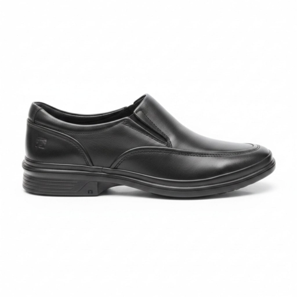 Sapato Masculino Social Pipper em Couro Preto 54813NC 27101
