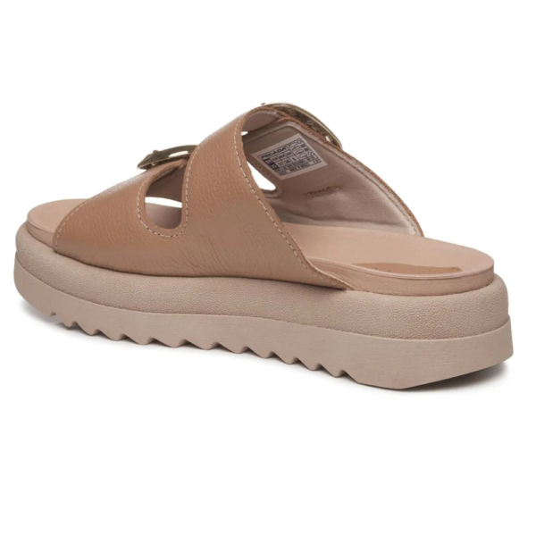 Tamanco Birken Pegada Feminino em Couro Caramelo 234405-03