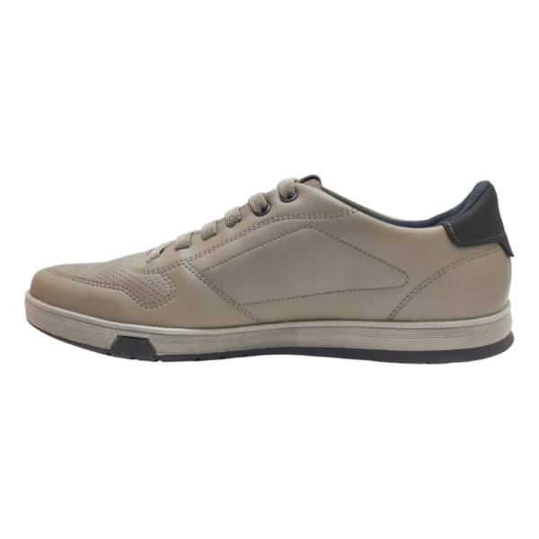 Sapatênis Pegada Pgd Masculino Microfibra 170428-05 Areia