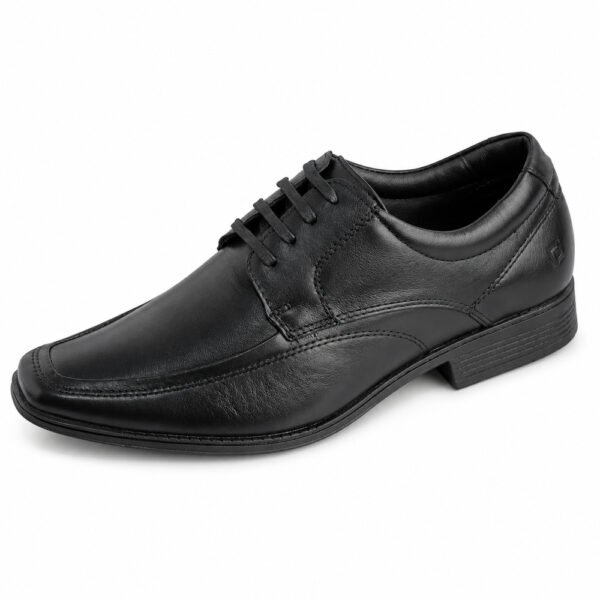 Sapato Masculino Social Pipper Lorde em Couro Preto 590217