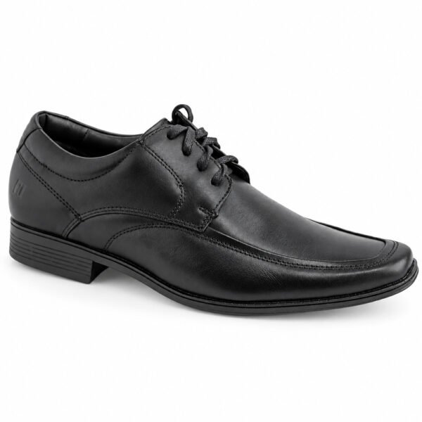 Sapato Masculino Social Pipper Lorde em Couro Preto 590217