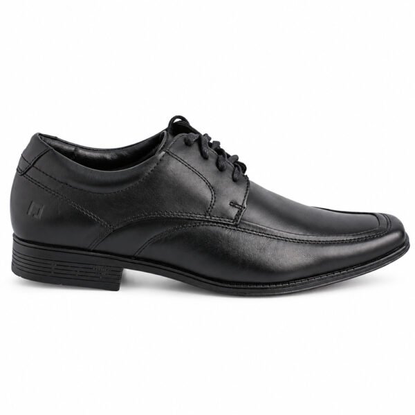 Sapato Masculino Social Pipper Lorde em Couro Preto 590217