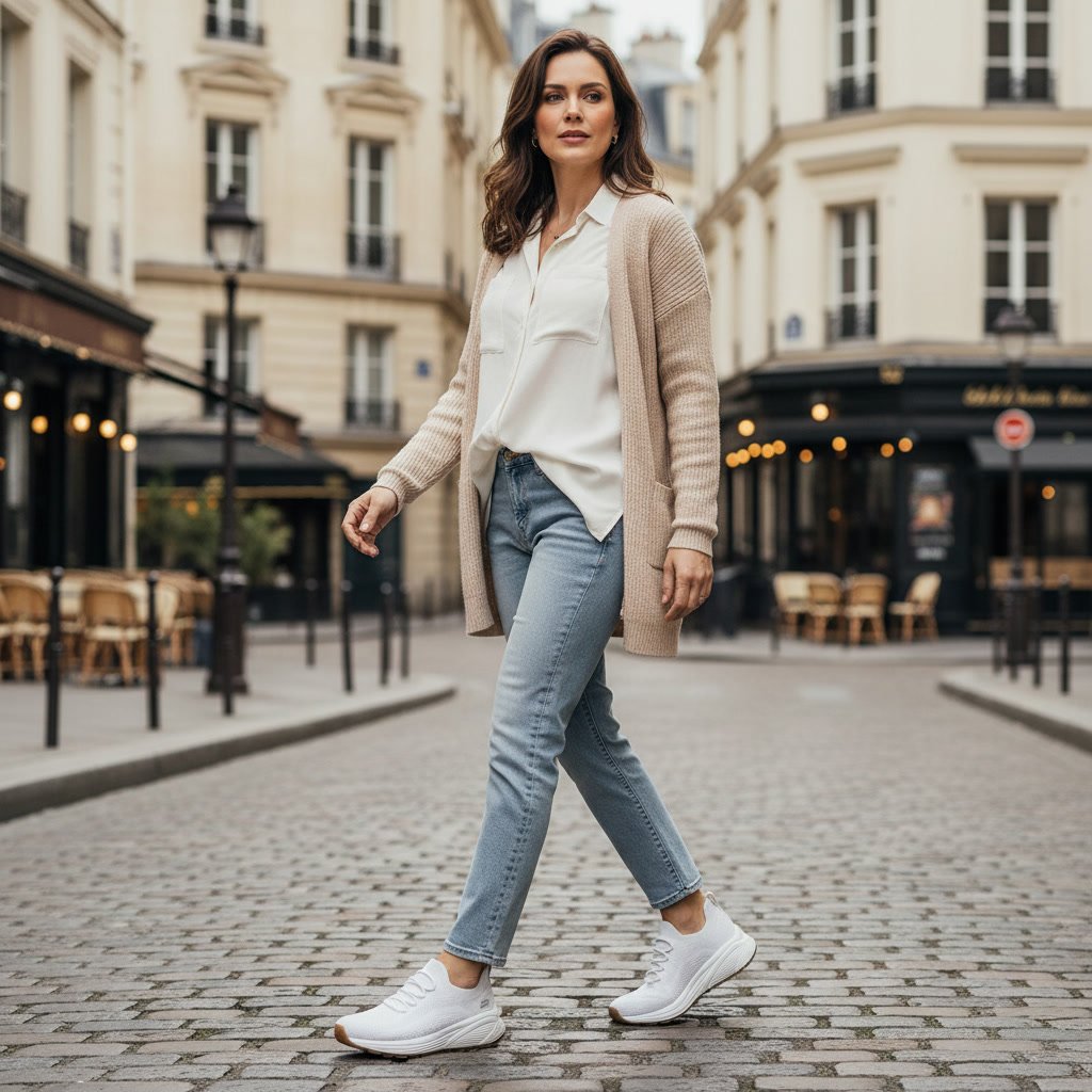 Tênis Feminino Skechers Bobs Sparrow 2.0-Allegiance Crew Off-white 117027 - Imagem 10