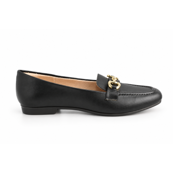 Sapatilha Feminina Couroflex Preto 5565.5573