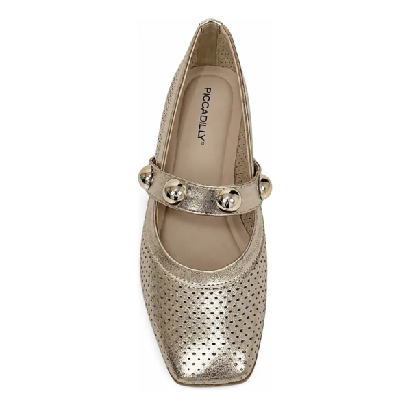 Sapatilha Feminina Piccadilly Boneca Dourada 270005
