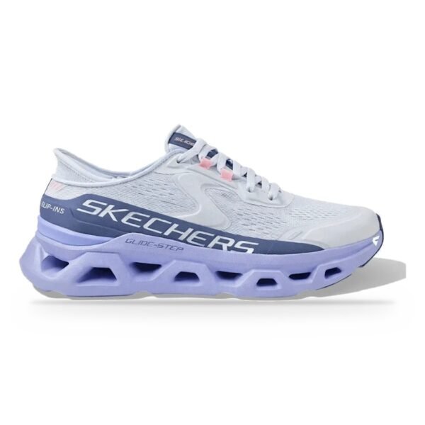Tênis Skechers Feminino Glide-Step Atlus Azul 150510-LBTL