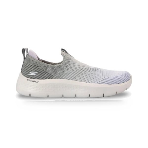 Tênis Skechers Slip on Feminino Go Walk Flex 124827BR-GYLV Cinza