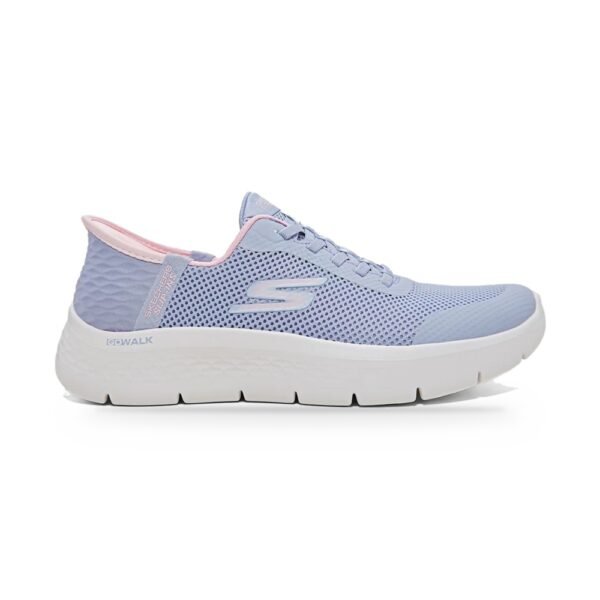 Tênis Skechers Feminino Go Walk Flex Grand Entry Slip-ins 124836-PERI