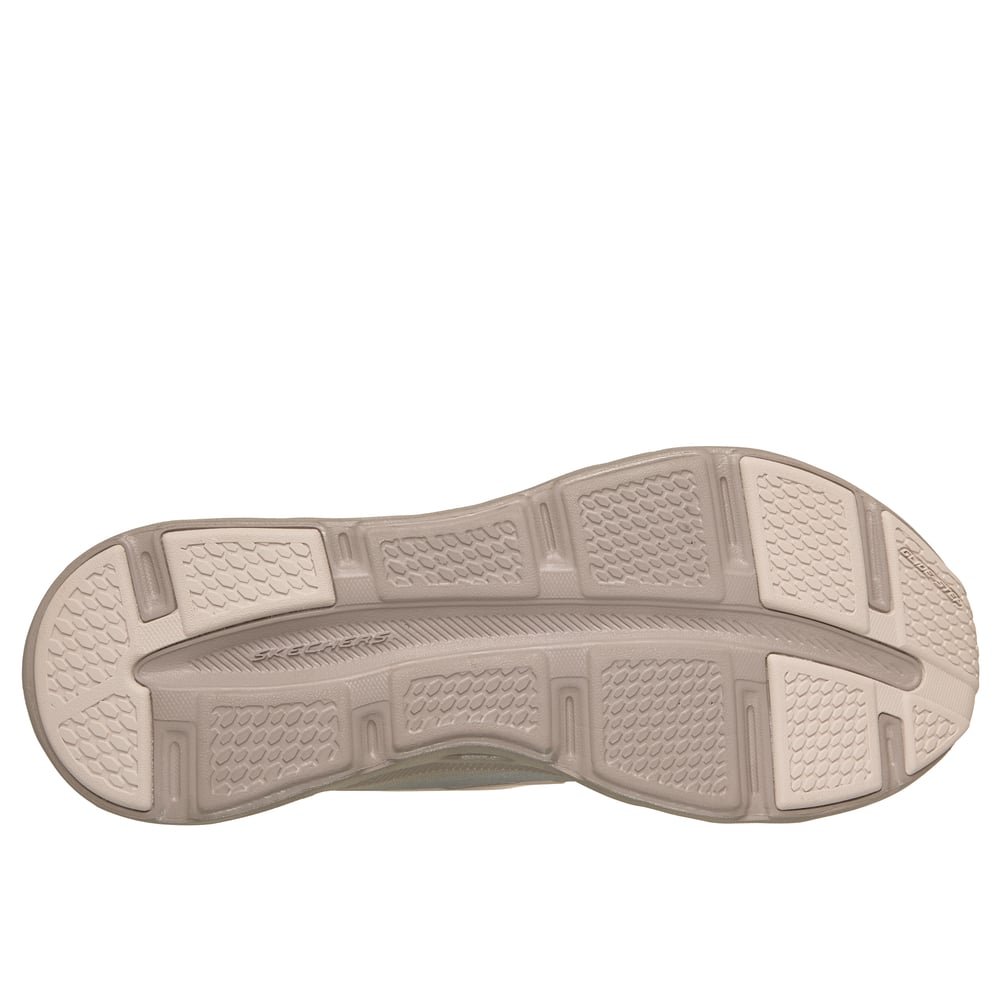 Tenis Feminino Skechers Glide-Step Altus Starlight bege e dourado 150514
