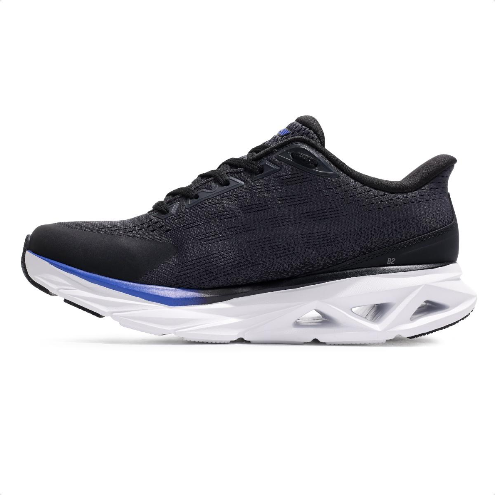 Tênis Skechers Glide-Step Vortex Masculino - Preto e Cinza - GTM-221040 - Imagem 2
