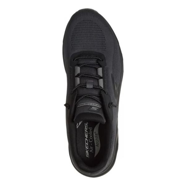 Tênis Skechers Go Run Glide Step Arch Fit Ca Masculino Preto GTM-221121