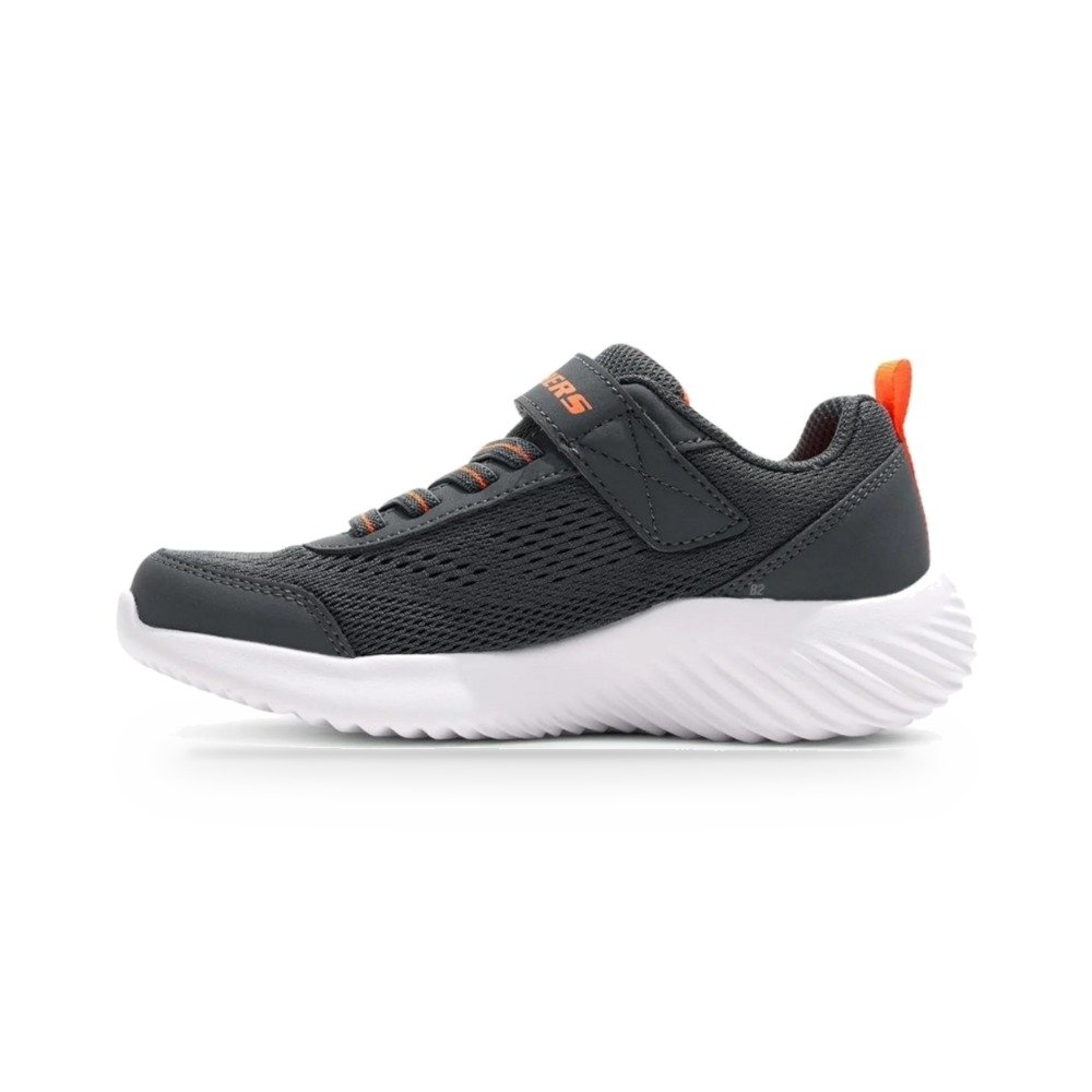 Tênis Skechers Infantil Bounder Quantarun Cinza 403905L - Imagem 2