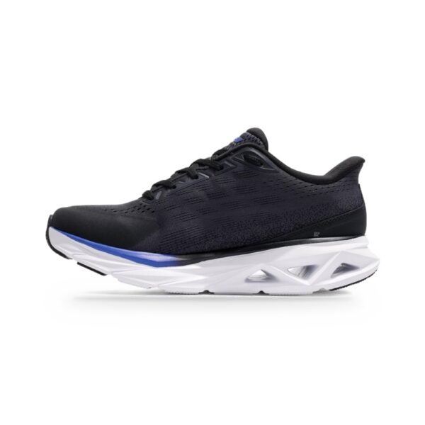 Tênis Masculino Skechers Glide-Step Vortex Preto e Cinza GTM-221040-BKCC