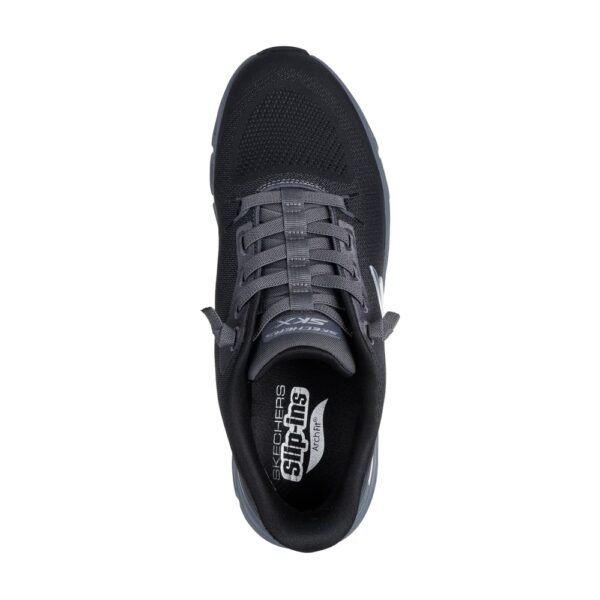 Tênis Masculino Skechers Slip-ins Arch Fit Glide-Step Pro Preto e Cinza 233110-BKCC