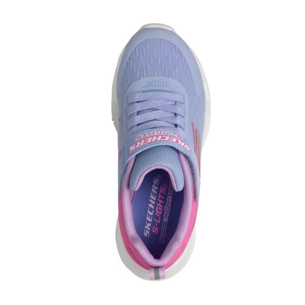 Tênis Infantil Skechers Glide-Step Lights Lilás e Rosa 303730L