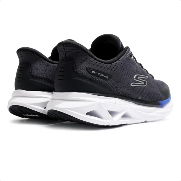 Tênis Skechers Glide-Step Vortex Masculino - Preto e Cinza - GTM-221040