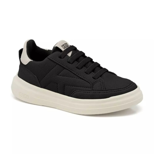 Tênis Klin Infantil Masculino Casual Conforto Preto 355001000