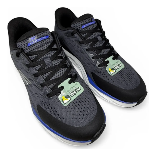 Tênis Skechers Glide-Step Vortex Masculino - Preto e Cinza - GTM-221040