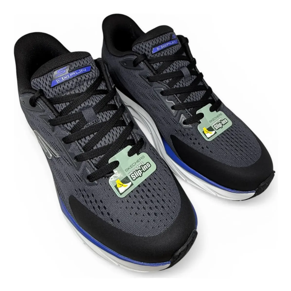 Tênis Skechers Glide-Step Vortex Masculino - Preto e Cinza - GTM-221040 - Imagem 6