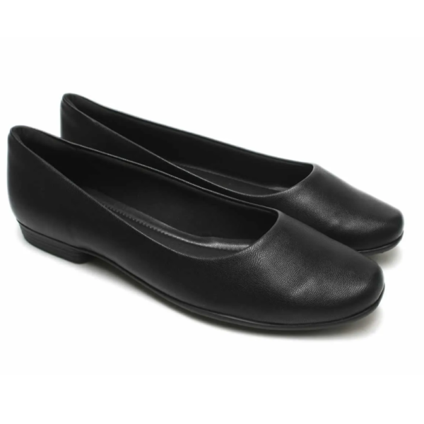 Sapatilha Feminina Piccadilly Conforto Casual Leve Preto 250115