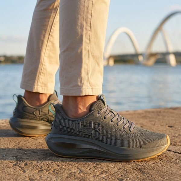 Tênis Masculino Under Armour Charged Skyline 5 Cinza 6014736