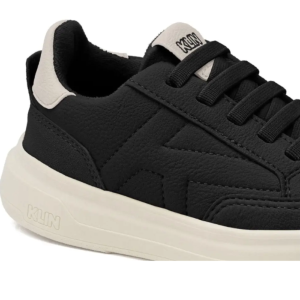 Tênis Klin Infantil Masculino Casual Conforto Preto 355001000