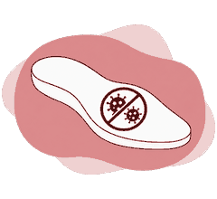 Palmilha Antibacteriana