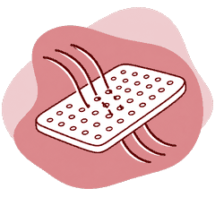 Cabedal respirável