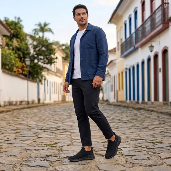Tênis Skechers Slip-ins Ultra Flex 4.0 - Preto - Calvera T-233201-BBK