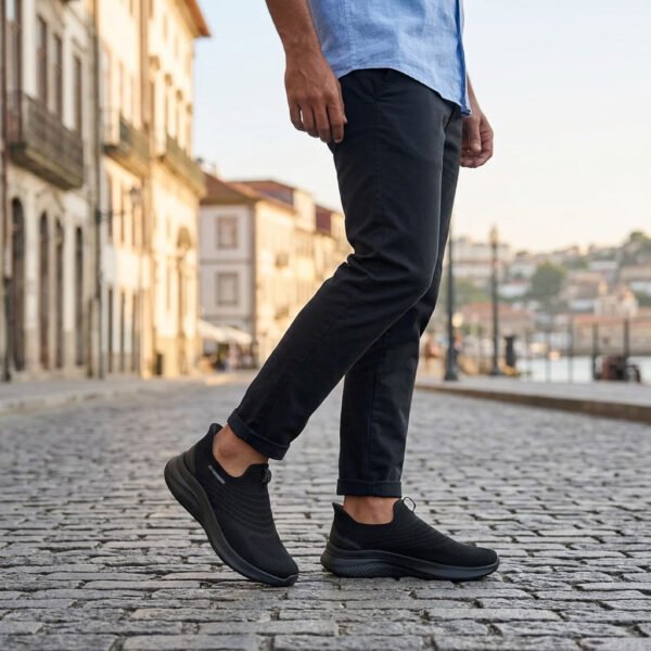 Tênis Skechers Slip-ins Ultra Flex 4.0 - Preto - Calvera T-233201-BBK