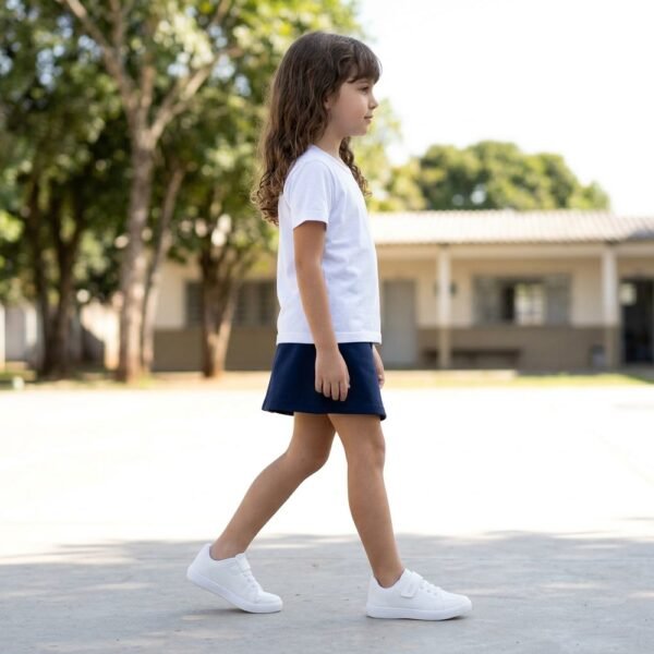 Tênis Klin Infantil Unissex College Branco 323030000