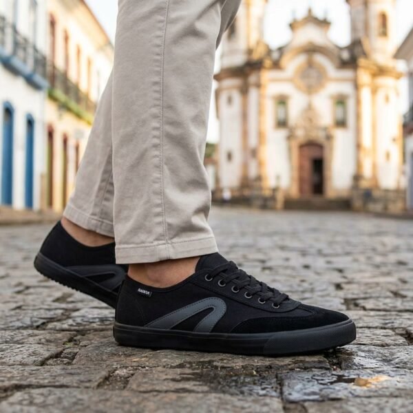 Tênis Casual Rainha Unissex VL 2500 Preto RA00010003