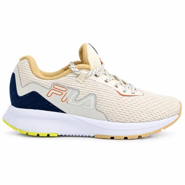 Tênis Fila Ride 2 Feminino Bege Marinho e Dourado F02TR00072
