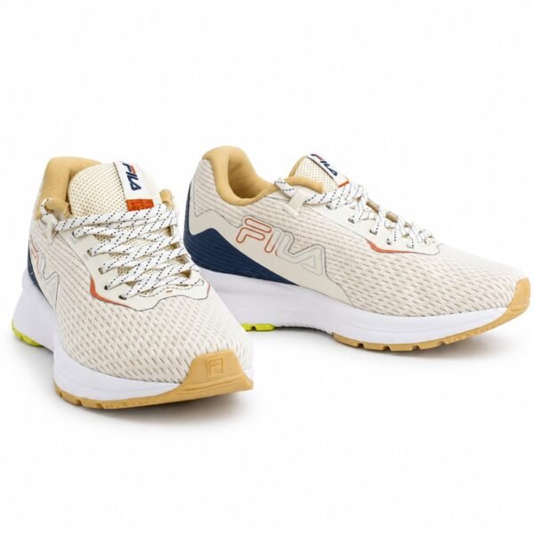 Tênis Fila Ride 2 Feminino Bege Marinho e Dourado F02TR00072