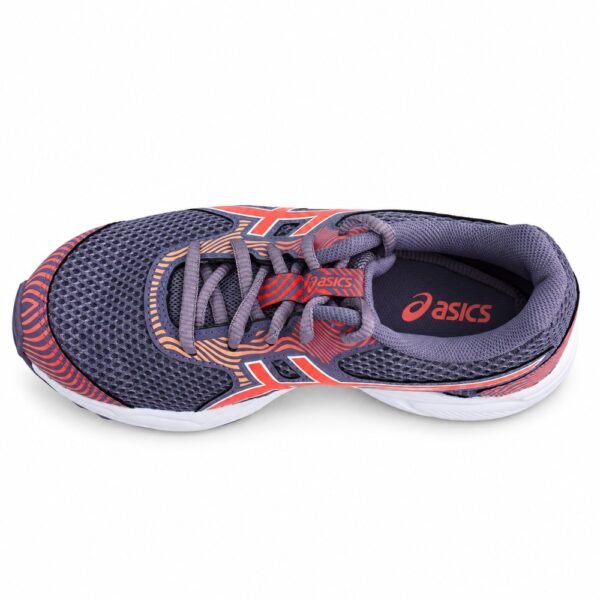 Tênis Asics Buzz 4 GS Infantil Roxo e Coral 1014A358