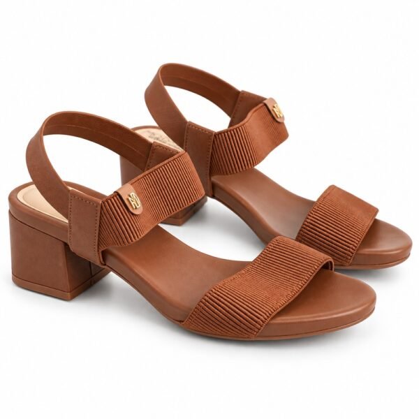 Sandália Feminina Modare Avelã e Camel 7187.100.27520.102465