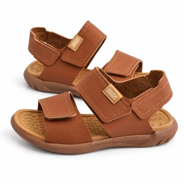 Sandália Papete Infantil Menino Klin Urban Caramelo e Whisky 129183000