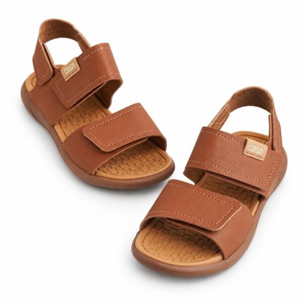 Sandália Papete Infantil Menino Klin Urban Caramelo e Whisky 129183000
