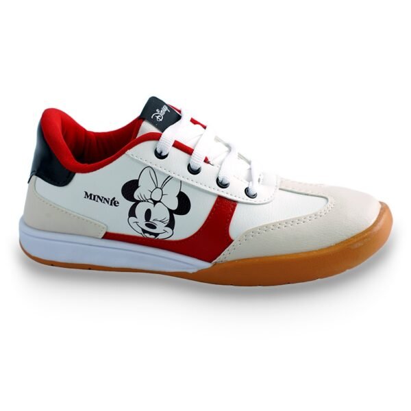 Tênis Juvenil Minnie Disney Branco/Vermelho DMN23DY