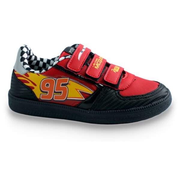 Tênis Infantil Disney Carros Vermelho/Preto DCA04KR