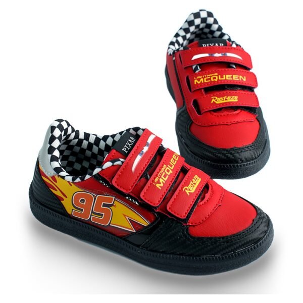 Tênis Infantil Disney Carros Vermelho/Preto DCA04KR